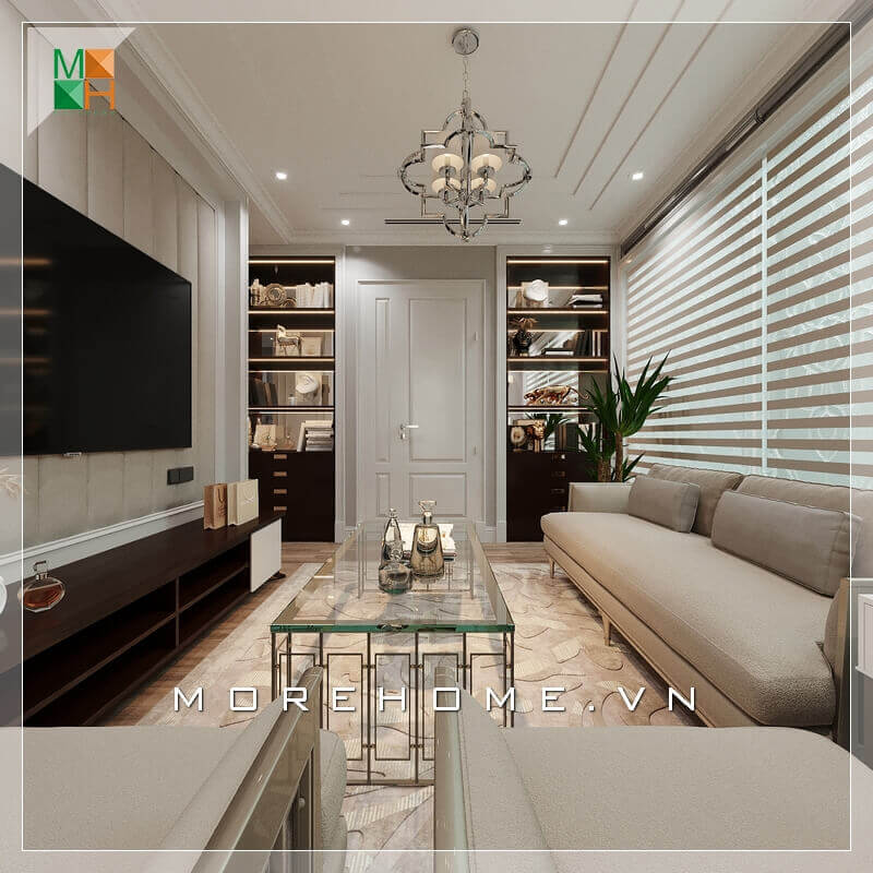Morehome gợi ý cho bạn mẫu phòng khách mang âm hưởng độc đáo tạo nên một phong cách mới cho chung cư, nhà phố. Chiêm ngưỡng các mẫu thiết kế phòng khách ưa chuộng nhất hiện nay